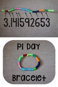 pi day bracelet