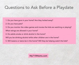 Playdate Questions